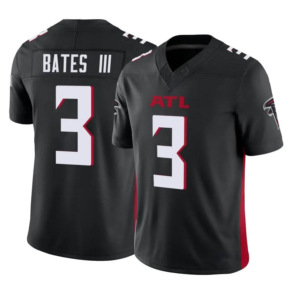 A.Falcons #3 Jessie Bates III Player Black Vapor F.U.S.E. Limited Home Game Ldoa Stitched Jerseys