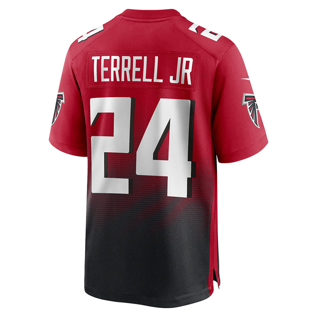A.Falcons #24 A.J. Terrell Jr. Player Red Alternate Home Game Ldoa Stitched Jerseys