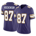M.Vikings #87 T.J. Hockenson Player Purple Limited Classic Vapor F.U.S.E. Home Game Ldoa Stitched Jerseys