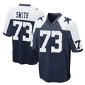 D.Cowboys #73 Tyler Smith Player Navy-White Alternate Home Game Ldoa Stitched Jerseys