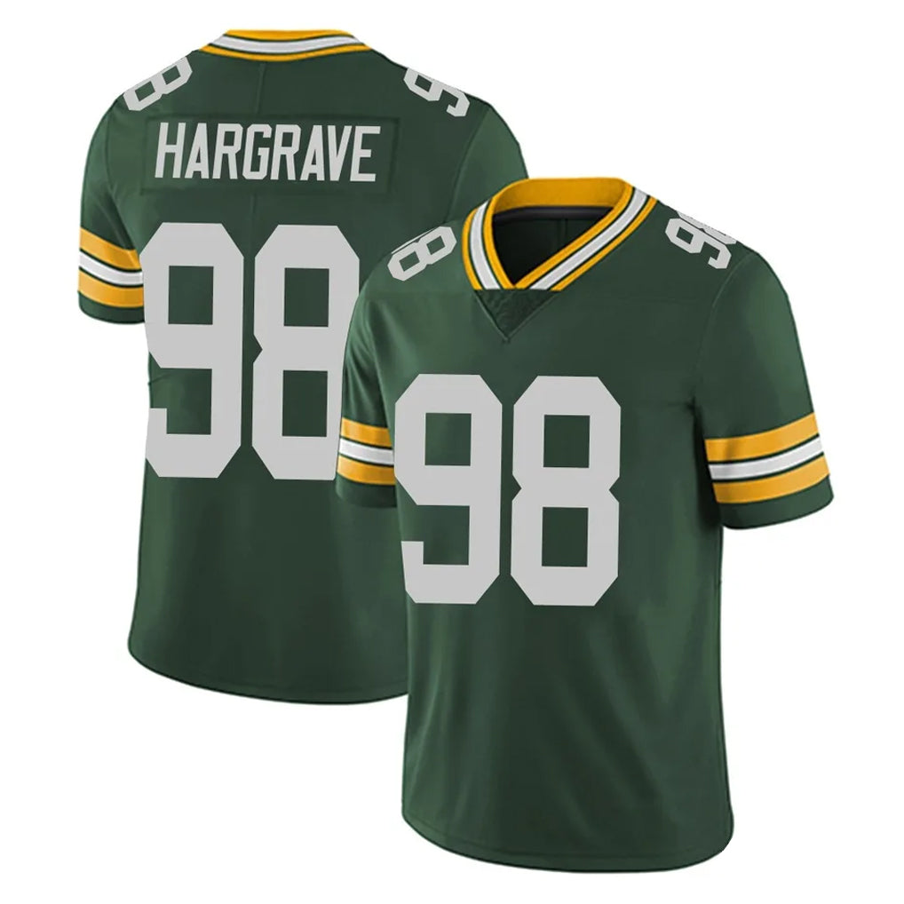 GB.Packers #98 Javon Hargrave Player Green Vapor Untouchable Limited Home Game Ldoa Stitched Jerseys