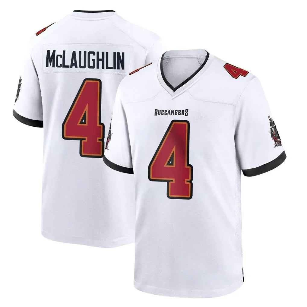 TB.Buccaneers #4 Chase McLaughlin Player White Home Game Ldoa Stitched Jerseys