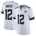 J.Jaguars #12 Travis Hunter Player White Vapor Untouchable Limited Home Game Ldoa Stitched Jerseys