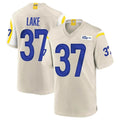 LA.Rams #37 Quentin Lake Player Bone Home Game Ldoa Stitched Jerseys