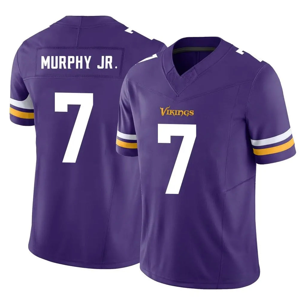 M.Vikings #7 Byron Murphy Jr. Player Purple Limited Vapor F.U.S.E. Home Game Ldoa Stitched Jerseys