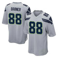 S.Seahawks #88 AJ Barner Player Gray Home Game Ldoa Stitched Jerseys