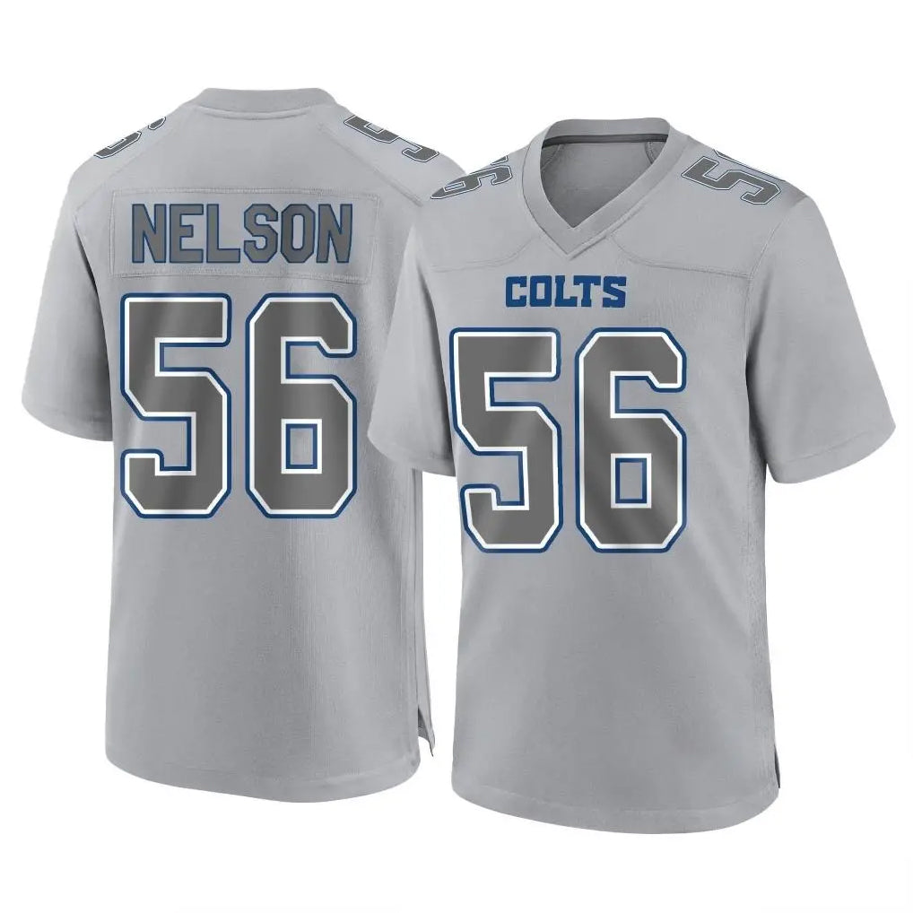 IN.Colts #56 Quenton Nelson Player Gray Atmosphere Fashion Home Game Ldoa Stitched Jerseys