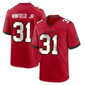 TB.Buccaneers #31 Antoine Winfield Jr. Player Red Home Game Ldoa Stitched Jerseys