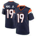 D.Broncos #19 Marvin Mims Jr. Player Navy Home Game Ldoa Stitched Jerseys