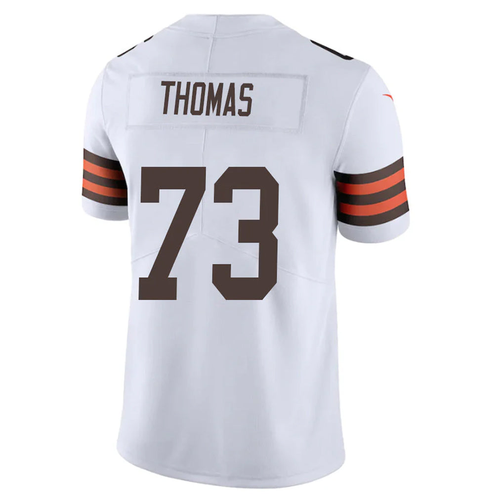 C.Browns #73 Joe Thomas Player White Vapor Untouchable Limited Home Game Ldoa Stitched Jerseys