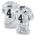 D.Lions #4 D.J. Reed Player Arctic Camo Salute To Service Limited Ldoa Stitched Jerseys