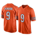 C.Bears #9 Jim McMahon Player Orange Home Game Ldoa Stitched Jerseys