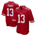 SF.49ers #13 Brock Purdy Player Red Home Game Ldoa Stitched Jerseys