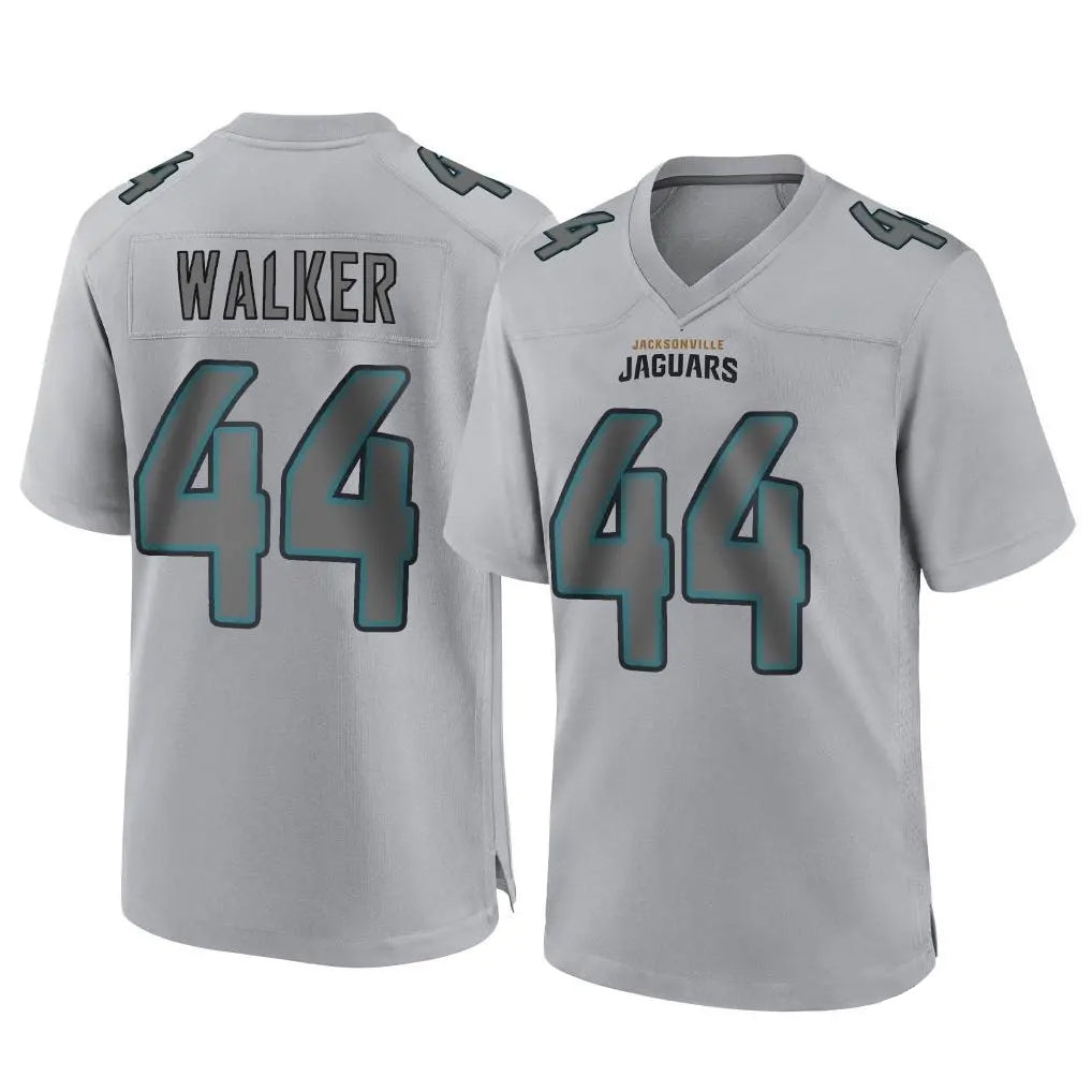 J.Jaguars #44 Travon Walker Player Gray Atmosphere Fashion Home Game Ldoa Stitched Jerseys