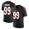 C.Bengals #99 Myles Murphy Player Black Vapor Untouchable Limited Home Game Ldoa Stitched Jerseys