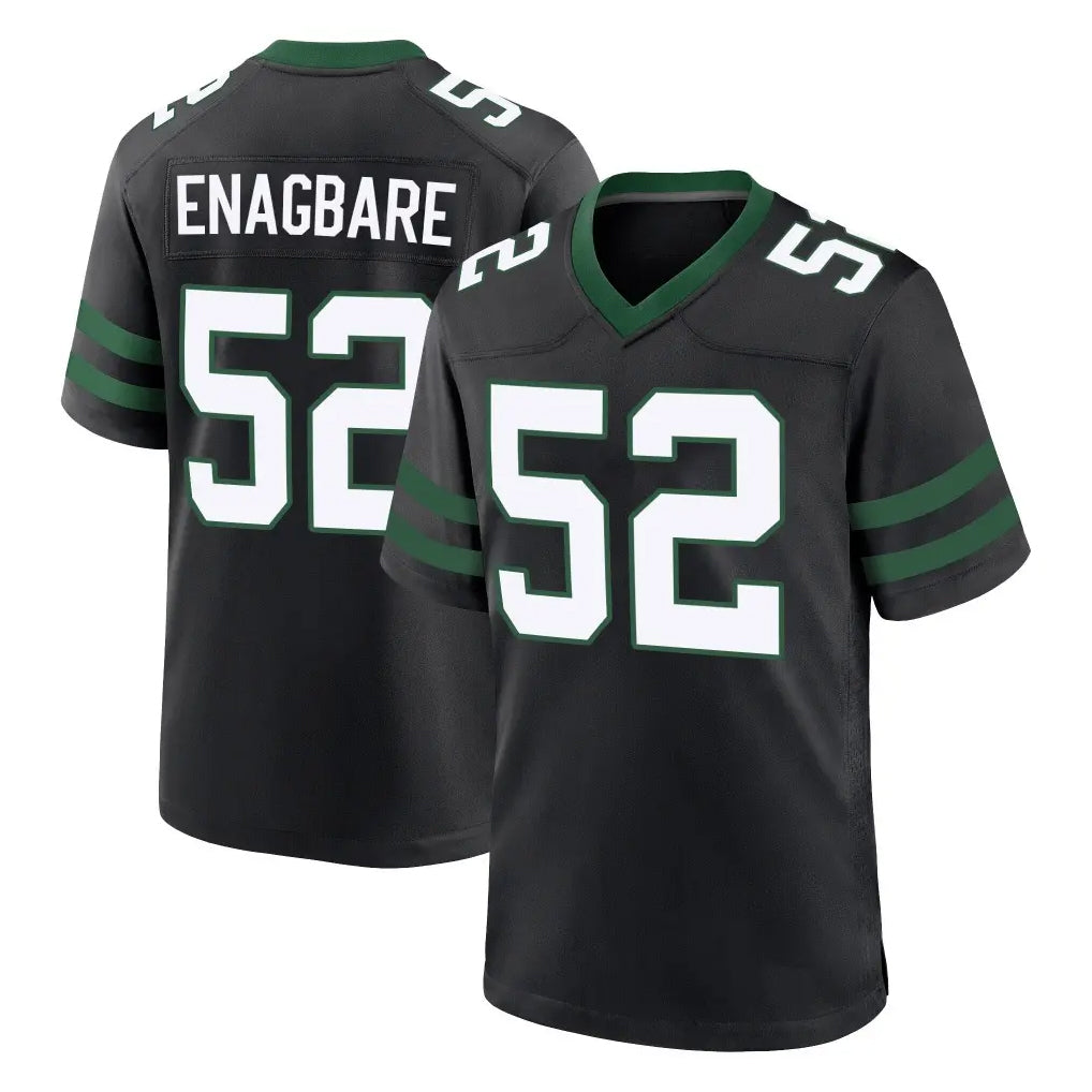 NY.Jets #52 Kingsley Enagbare Player Black Legacy Home Game Ldoa Stitched Jerseys