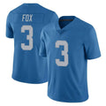 D.Lions #3 Jack Fox Player Blue Limited Throwback Vapor Untouchable Ldoa Stitched Jerseys