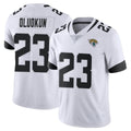 J.Jaguars #23 Foyesade Oluokun Player White Vapor Untouchable Limited Home Game Ldoa Stitched Jerseys