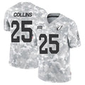 A.Cardinals #25 Zaven Collins Player Camo Salute to Service Limited Ldoa Stitched Jerseys