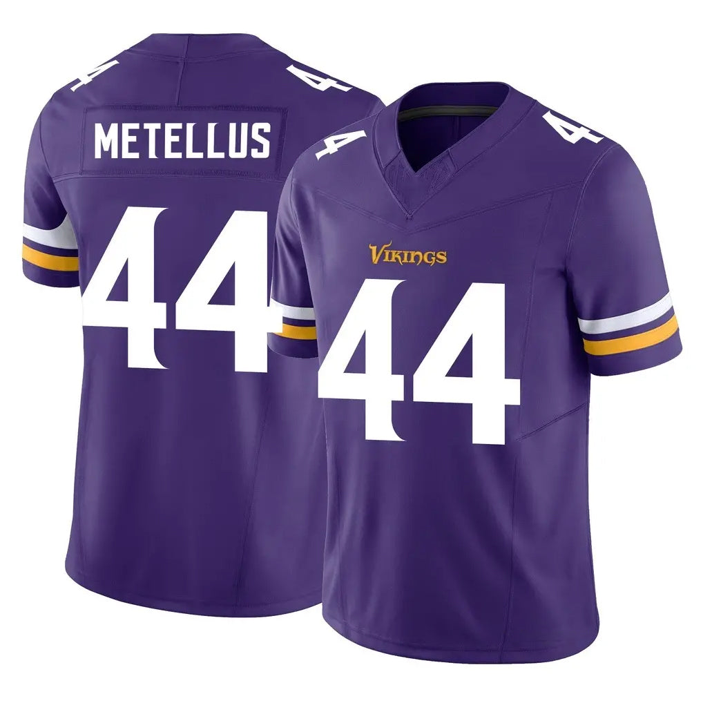M.Vikings #44 Josh Metellus Player Purple Limited Vapor F.U.S.E. Home Game Ldoa Stitched Jerseys