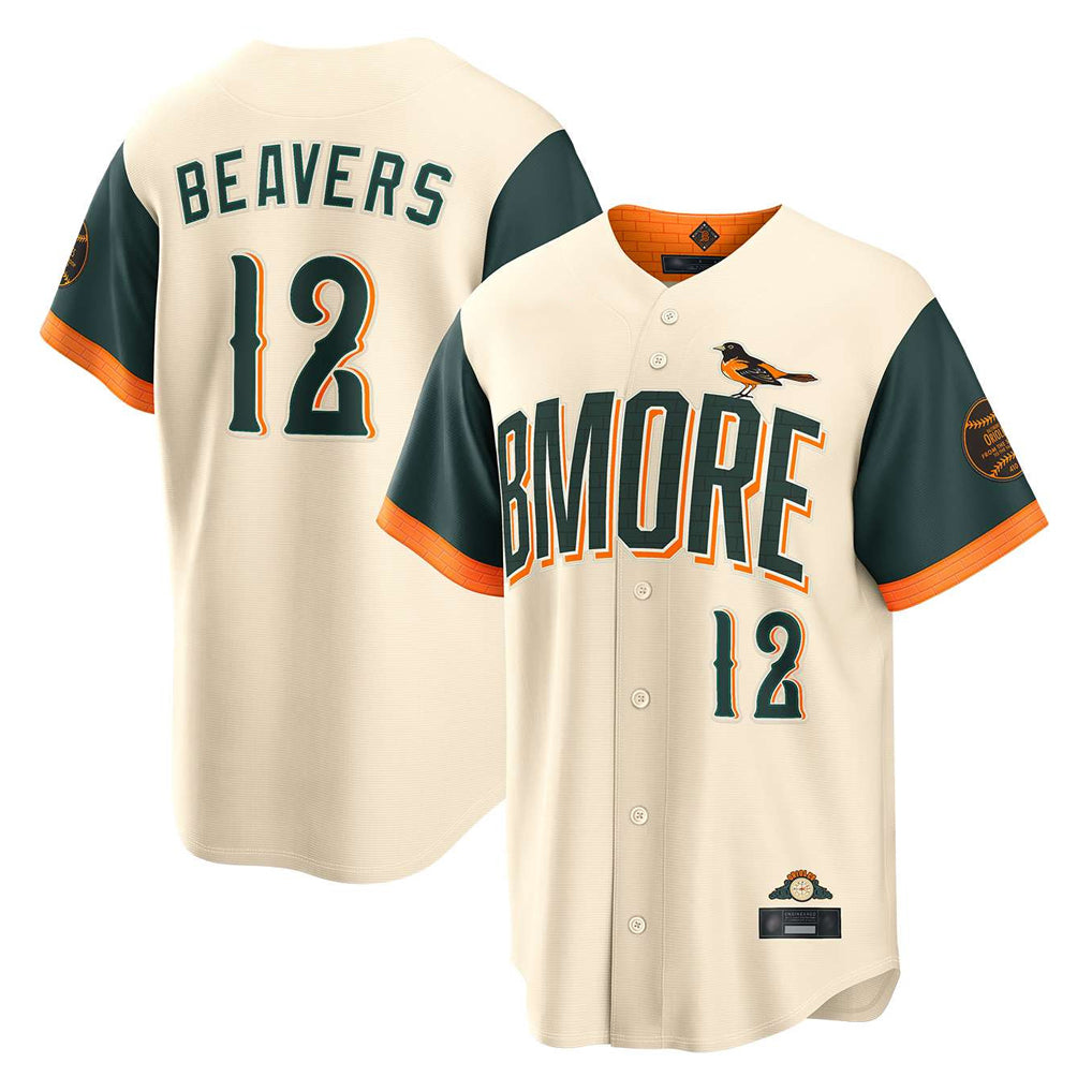 B.Orioles #12 Dylan Beavers Player Cream 2026 City Connect Home Game Ldoa Stitched Jerseys