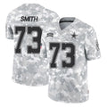 D.Cowboys #73 Tyler Smith Player Arctic Camo Salute to Service Limited Home Game Ldoa Stitched Jerseys
