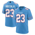 T.Titans #23 Kevin Winston Jr. Player Light Blue 2026 Game Home Ldoa Stitched Jerseys