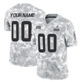 Custom C.Browns Arctic Camo Salute to Service Limited Home Game Any Name & Numbers Ldoa Stitched Jerseys