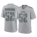 P.Eagles #52 Jonathan Greenard Player Gray Atmosphere Fashion Home Game Ldoa Stitched Jerseys