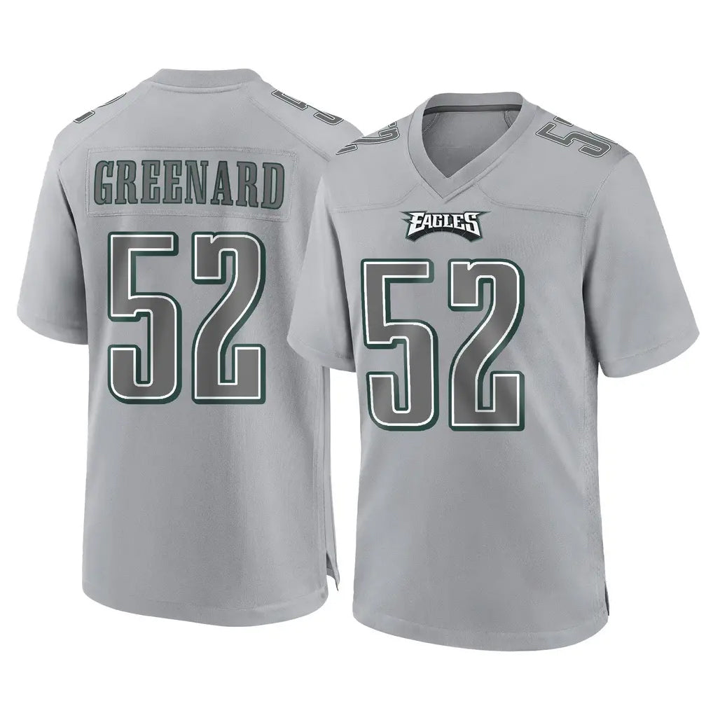 P.Eagles #52 Jonathan Greenard Player Gray Atmosphere Fashion Home Game Ldoa Stitched Jerseys