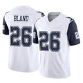 D.Cowboys #26 DaRon Bland Player White-Navy Limited Vapor F.U.S.E. Home Game Ldoa Stitched Jerseys