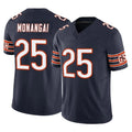 C.Bears #25 Kyle Monangai Player Navy Vapor F.U.S.E. Limited Home Game Ldoa Stitched Jerseys