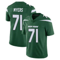 NY.Jets #71 Josh Myers Player Green Limited Vapor Home Game Ldoa Stitched Jerseys