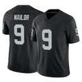 LV.Raiders #9 Jalen Nailor Player Black Limited Vapor F.U.S.E. Home Game Ldoa Stitched Jerseys