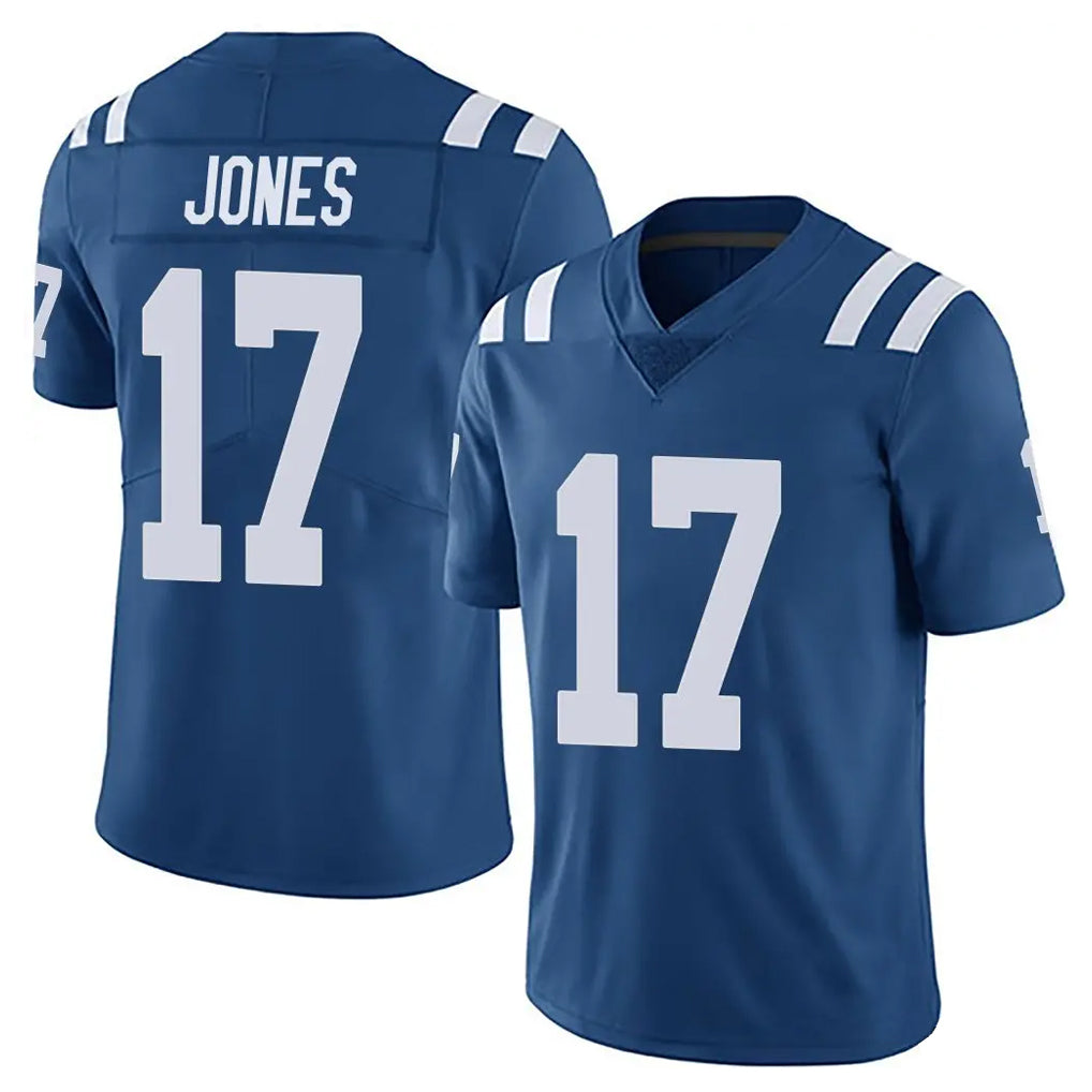 IN.Colts #17 Daniel Jones Player Royal Limited Vapor Untouchable Home Game Ldoa Stitched Jerseys