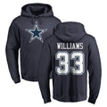 D.Cowboys #33 Javonte Williams Player Navy Pullover Hoodies Limited Ldoa Stitched Jerseys