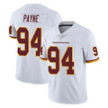 W.Commanders #94 Daron Payne Player White Limited Vapor Untouchable Home Game Ldoa Stitched Jerseys