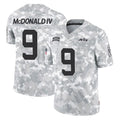 NY.Jets #9 Will McDonald IV Player Arctic Camo Salute to Service Limited Game Ldoa Stitched Jerseys