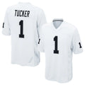 LV.Raiders #1 Tre Tucker Player White Home Game Ldoa Stitched Jerseys