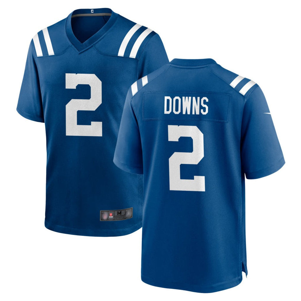 IN.Colts #2 Josh Downs Player Royal Home Game Ldoa Stitched Jerseys