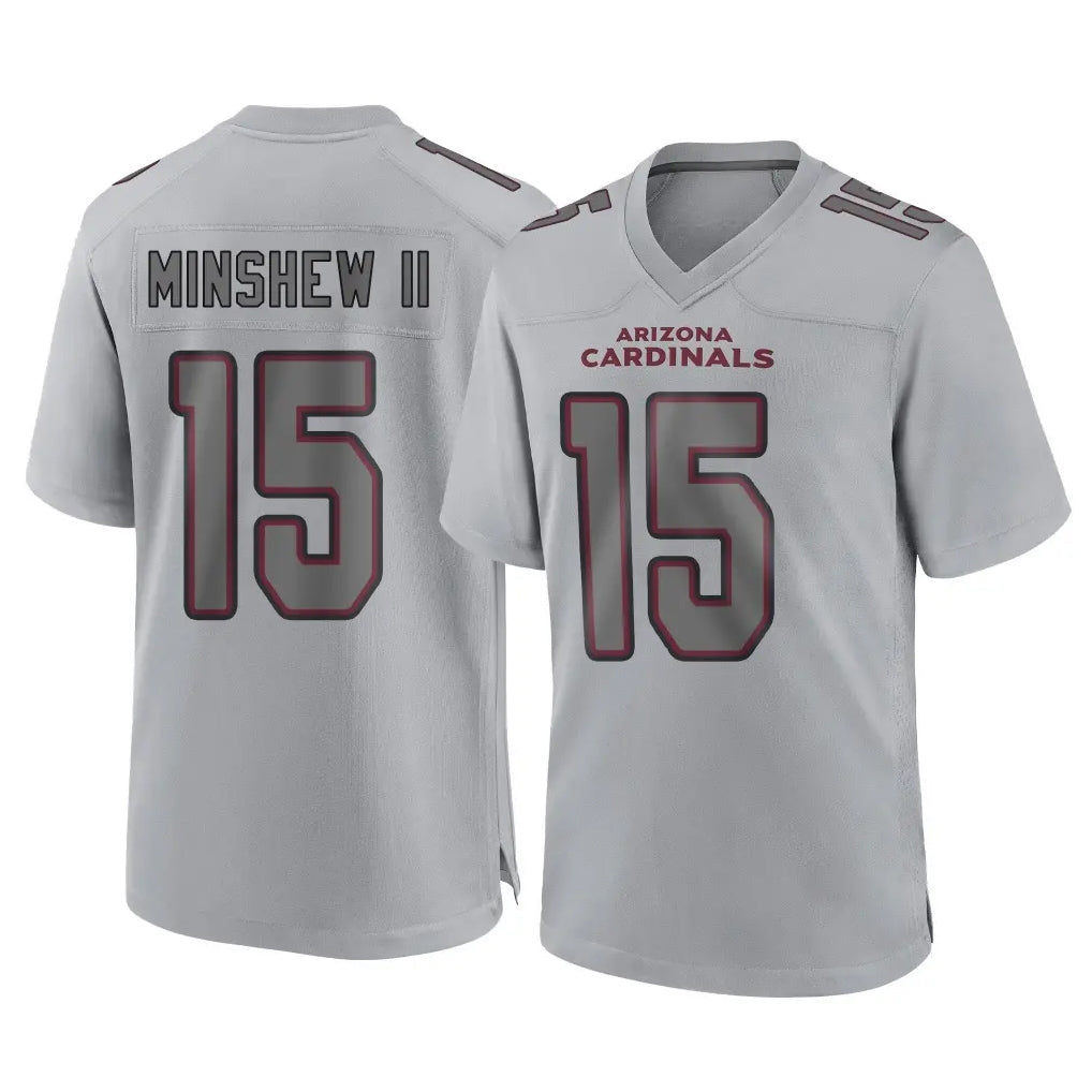 A.Cardinals #15 Gardner Minshew II Player Gray Atmosphere Fashion Home Game Ldoa Stitched Jerseys