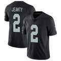 LV.Raiders #2 Ashton Jeanty Player Black Limited Vapor Untouchable Home Game Ldoa Stitched Jerseys