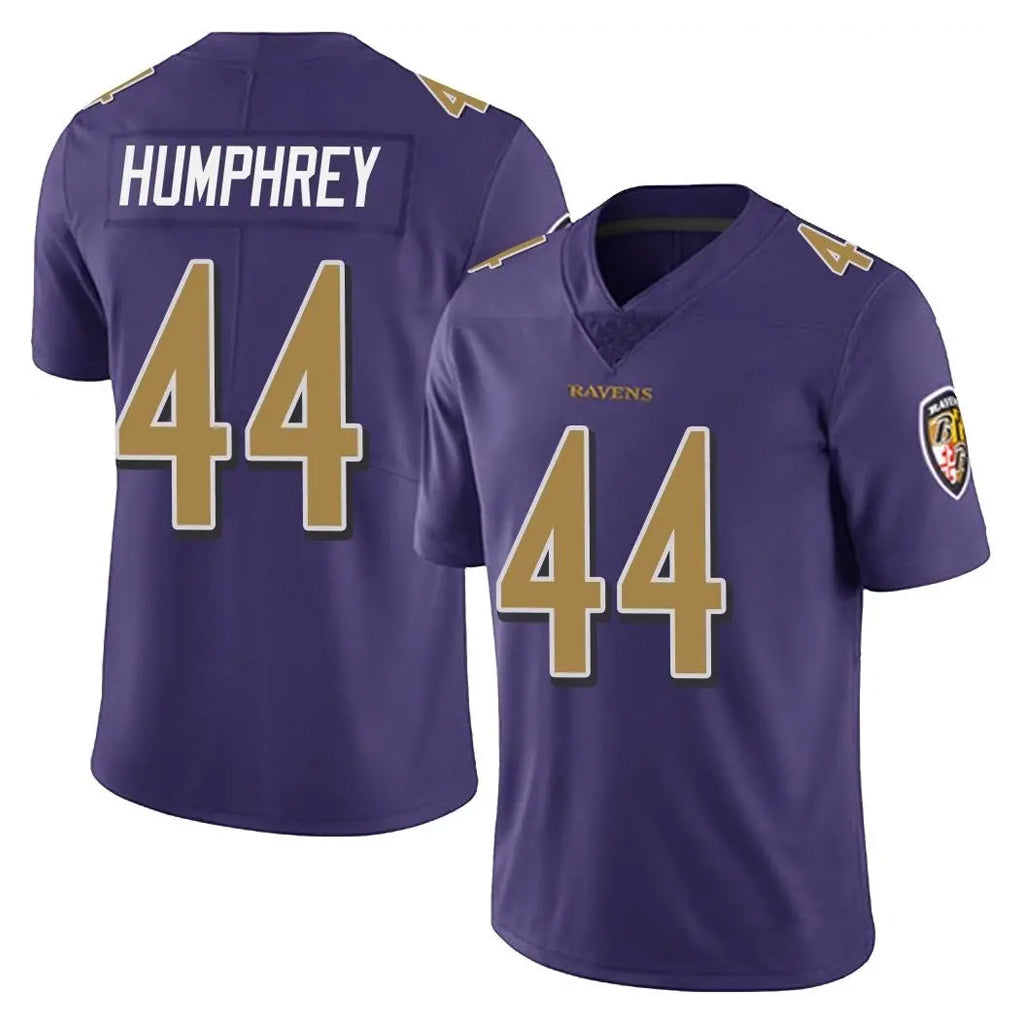 B.Ravens #44 Marlon Humphrey Player Purple Color Vapor Untouchable Home Game Ldoa Stitched Jerseys