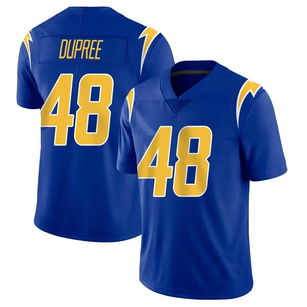 LA.Chargers #48 Bud Dupree Player Royal Limited Vapor Home Game Ldoa Stitched Jerseys