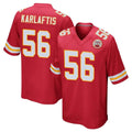 KC.Chiefs #56 George Karlaftis Player Red Home Game Ldoa Stitched Jerseys