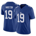 NY.Giants #19 Jameis Winston Player Royal Limited Vapor F.U.S.E. Home Game Ldoa Stitched Jerseys