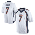 D.Broncos #7 John Elway Player White Game Ldoa Stitched Jerseys