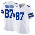 D.Cowboys #87 Jake Ferguson Player White Limited Vapor F.U.S.E. Home Game Ldoa Stitched Jerseys