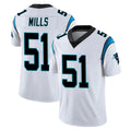 C.Panthers #51 Sam Mills Player White Vapor Untouchable Limited Game Ldoa Stitched Jerseys