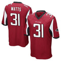 A.Falcons #31 Xavier Watts Player Red Color Vapor Home Game Ldoa Stitched Jerseys